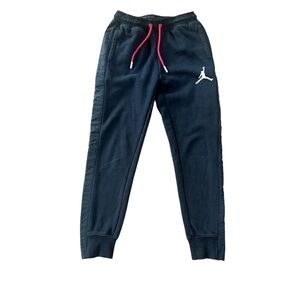 Boys Jordan Black Sideline Fleece Pants